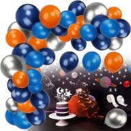 Balony Dekoracja Urodzinowa Lateksowe 3 Kolory 72 sztuki