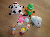 MASKOTKI PLUSZAKI PRZYTULANKI, ZESTAW 9 SZTUK