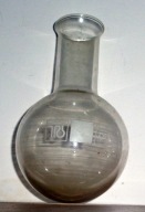Kolba chemiczna z GDR-u - 250ml.