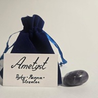 Ametyst - Minerały na prezent, kaboszon, naturalny kamień mineralny