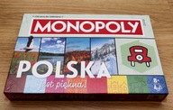 Nowa gra MONOPOLY Polska jest piękna Hasbro Games 8+