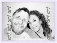 Karykatura portret ze zdjęcia do wydruku