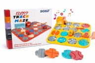 Interaktywny labirynt dla dzieci – sensoryczna zabawka do budowy dróg