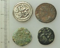 Indie - Rzym - Bizancjum - zestaw monet #4