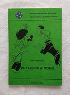 KSIĄŻKA PRZYJĘCIA W DOMU - EWA SIEMASZKO / KSIĄŻKA NOWA