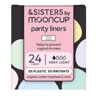 &SISTERS by MOONCUP Wkładki Higieniczne z Bawełny Organicznej – 24 szt.