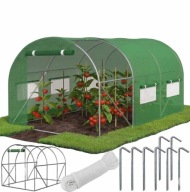 Tunel foliowy 2x3m wielosezonowy z filtrem UV i oknami.