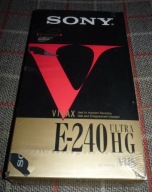 Kaseta SON.Y VIVAX E 240 Ultra HG VHS naj.klasa