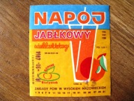 Etykieta oranżada napój Wysokie Maz.