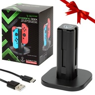 STACJA ŁADUJĄCA ŁADOWARKA DO KONTOLERÓW PADÓW NINTENDO SWITCH NA KABEL 4