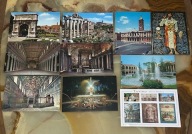 KARTKI POCZTOWE RZYMA ROMA VERONA TORINO SARAJEWO - 10 SZT