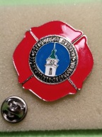 Oryg Odznaka OSTROWIECKA ODZNAKA- TURYSTYCZNO-KRAJOZNAWCZA- Napis srebrny