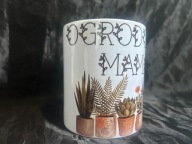 Kubek Ogrodowa Mama idealny prezent dla miłośniczki roślin, kwiatów, ogrodu