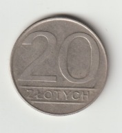 PRL 20 zloty 1987 ladny stan