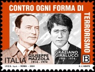 Włochy 2024 Znaczek 4641 ** terroryzm