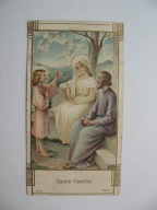 ŚW. RODZINA przedwojenny ŚW. OBRAZEK