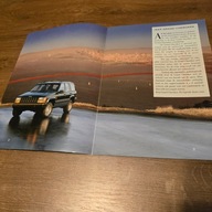 Jeep Grand Cherokee 1994 europa prospekt folder katalog broszura
