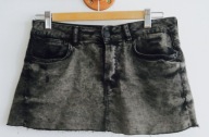 Czarna Spódnica mini jeansowa Topshop r. S
