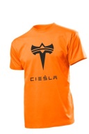 POMARAŃCZOWA koszulka CIEŚLA t-shirt (rozm. XXL)