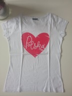 Beloved biała koszulka t-shirt bawełna r M