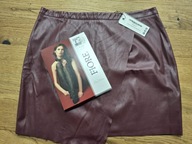 WOŚP Pniewy Bordowa mini spódniczka, rajstopy w świąteczny wzór