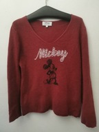 ONOMATO DISNEY SWETER R.M/L WEŁNIANY SWETR ORYGINAL
