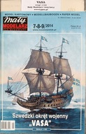 Mały Modelarz 7-8-9/2014 okręt wojenny VASA + wregi
