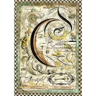 STAMPERIA * papier ryżowy A4 DFSA4260 Alchemy Moon
