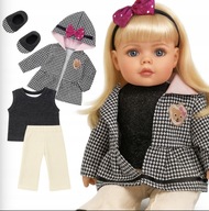 Lalka bobas interaktywna duża 56 cm miękka mówi śpiewa 2języki córeczka