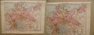 Mapa Niemcy Rzesza 1932 Danzig Breslau