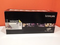 Toner Lexmark 15G042Y yellow C752,762 Oryginał