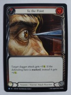 To the Point (Red) (Regular) HNT199 FLESH AND BLOOD