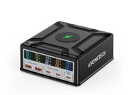 Inteligentna szybka ładowarka GaN 260W 868D Asometech 3xUSB-C 2xUSB-A
