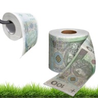 PAPIER TOALETOWY Z NADRUKIEM „100 ZŁ” – ŚMIESZNY PREZENT DLA NIEGO DLA NIEJ