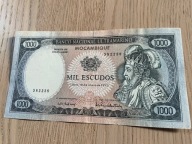 Mozambik - 1000 escudos - 1972 - bardzo rzadki