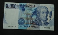 Włochy - banknot - 10000 Lira 1984 rok