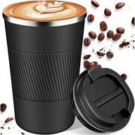 KUBEK TERMICZNY TERMOS ANTYPOŚLIZGOWY 510 ML DO KAWY HERBATY GORĄCE NAPOJE