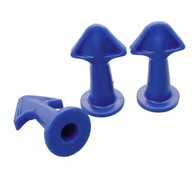 Nakładki, Szpatułki, Aplikator silikonu 3 szt, końcówki na tubę