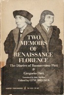 Two Memoirs of Renaissance Florence Pitti Dati
