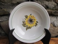 Stare Porcelanowe Głębokie Talerze Obiadowe_VINTAGE PRL