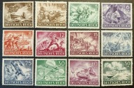 NIEMCY DEUTSCHES REICH Mi 831 - 842 ** - czysty