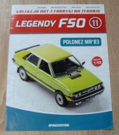 Polonez Mr83 Legendy FSO DeAgostini 1:43 nr.11 +gazetka
