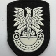 Naszywka wojskowa orzełek czarny