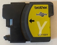 BROTHER WKŁAD TUSZ LC1100Y YELLOW ORYGINAŁ 30 GRAM