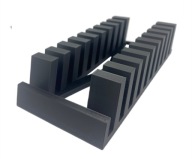 Stojak na płyty winylowe 10 szt. / uchwyt na winyle / podstawka