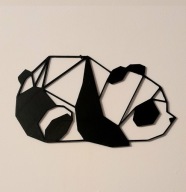 Panda dekoracja na ścianę