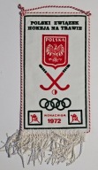 PROPORCZYK PZHT POLSKI ZWIĄZEK HOKEJA NA TRAWIE OLIMPIADA MONACHIUM 1972