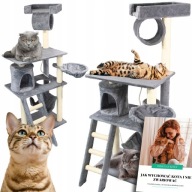 Drapak wysoki, legowisko, słupek do drapania Petstory 101 - 160 cm