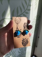 Kolczyki Stardew Valley - crystal fruit, mini - rękodzieło, stal