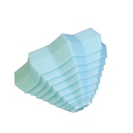 Rozgwiazda Ruchoma Flexi Turkusowa Druk 3D Antystres Figurka Prezent